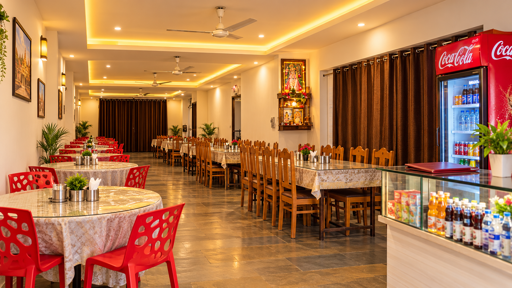 Dining at Hotel Ram Nivas